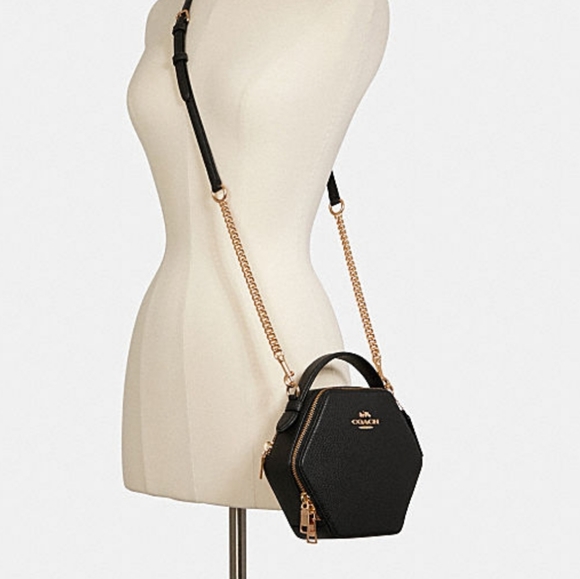 COACH | Hexagonal Crossbody Purse - Picture 16 of 16
